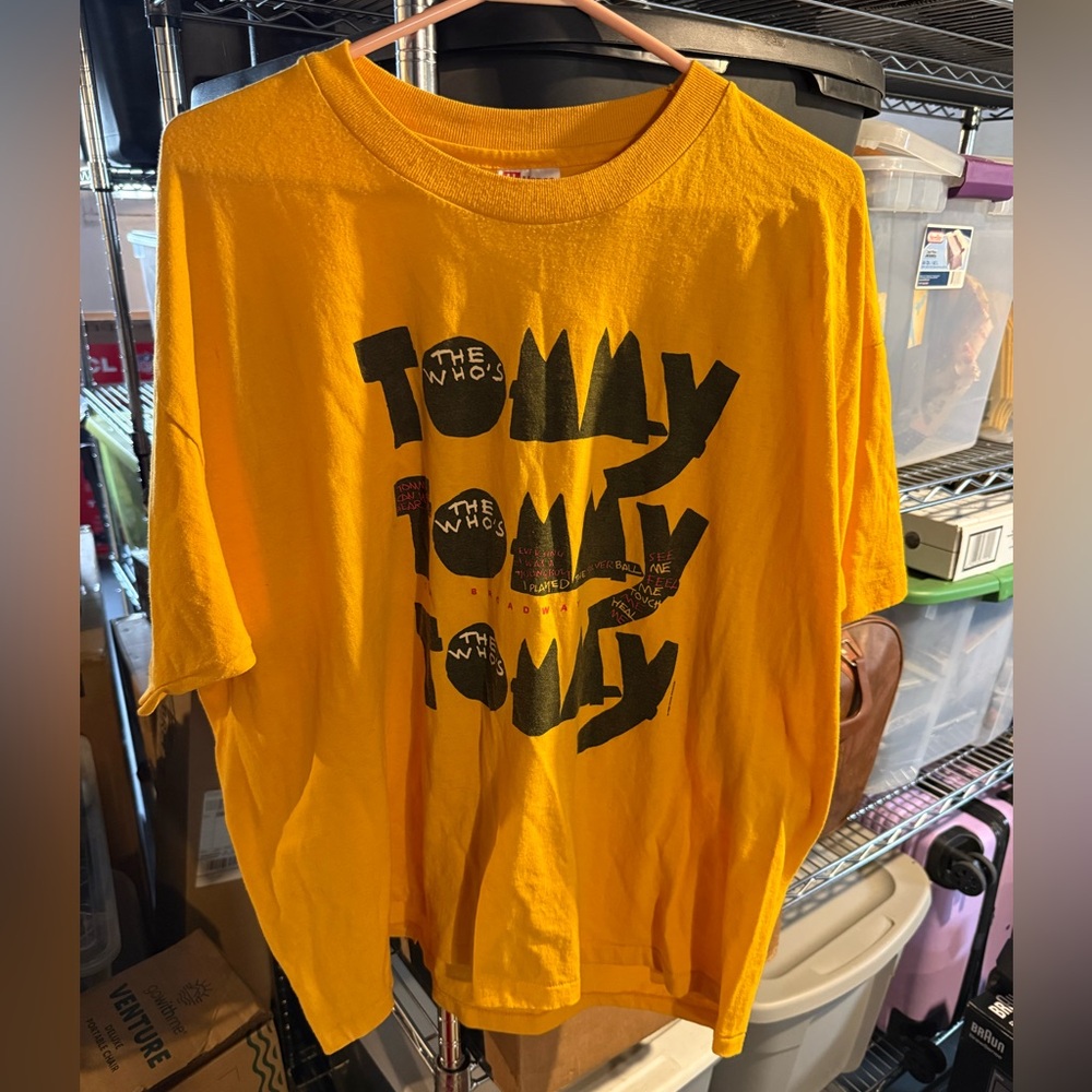 Vintage the Who Tommy T-Shirt